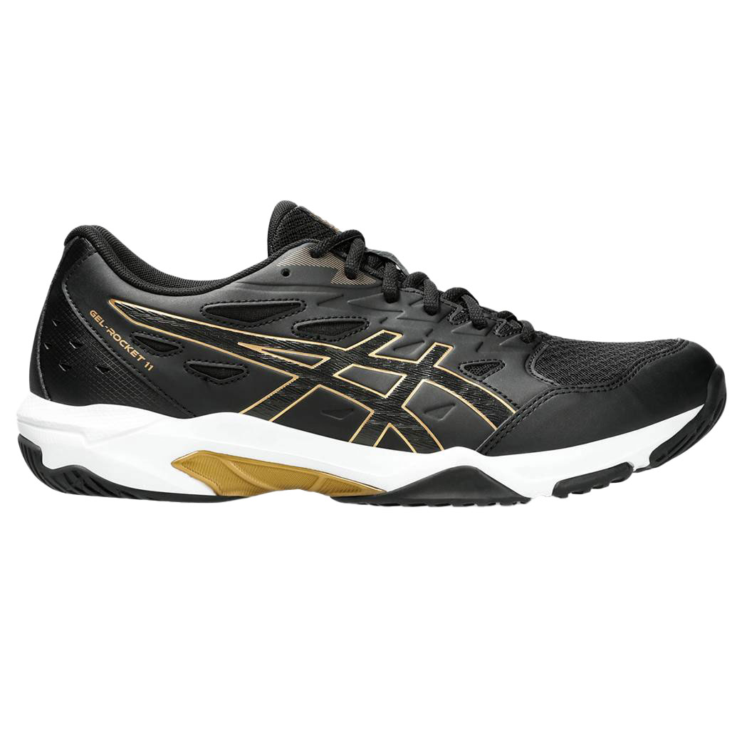 ASICS Gel-Rocket 11 WIDE Men's Indoor Shoes (1071A094) (Black/Pure Gold) Questions & Answers
