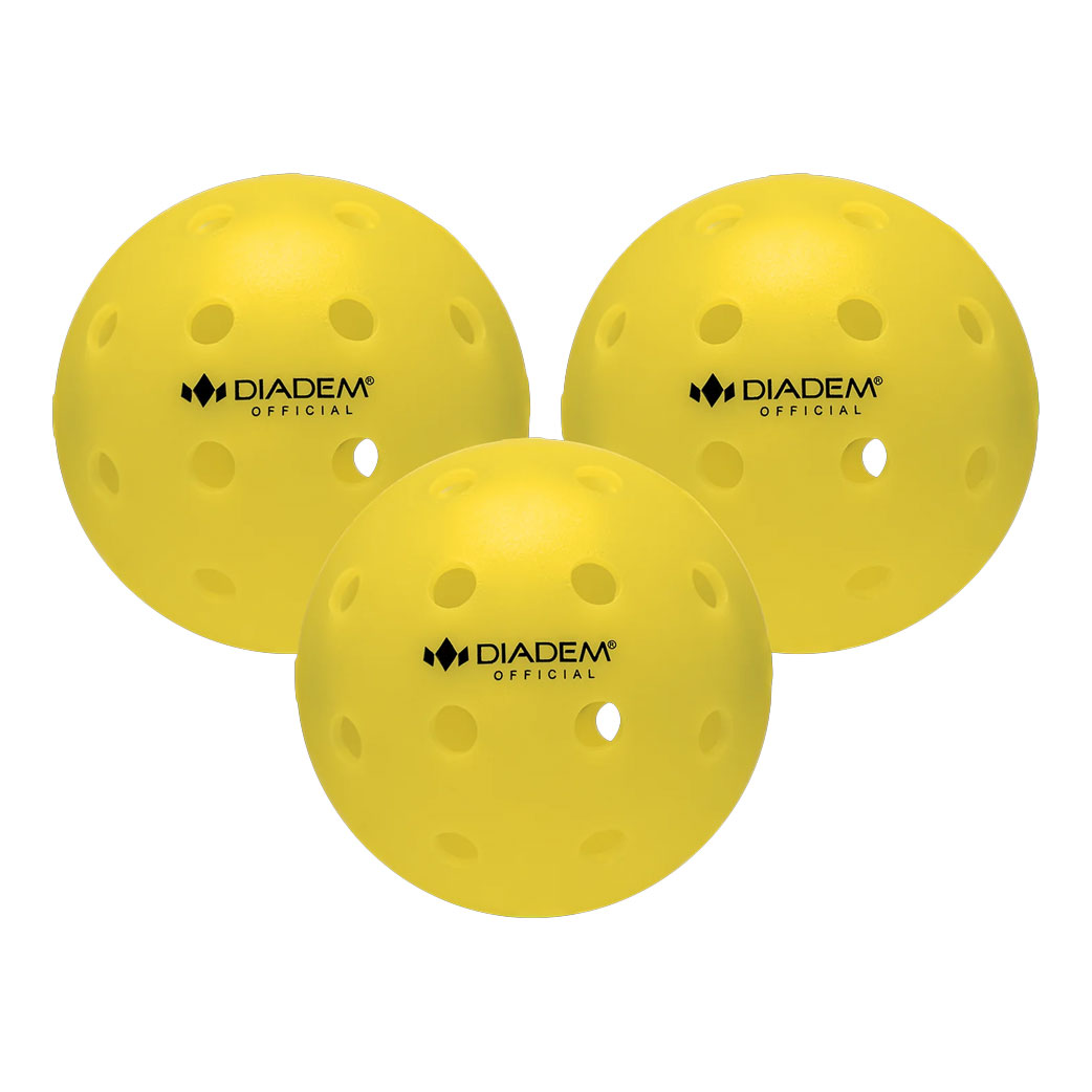 Diadem Official Pickleball Yellow (3 Pack) Questions & Answers