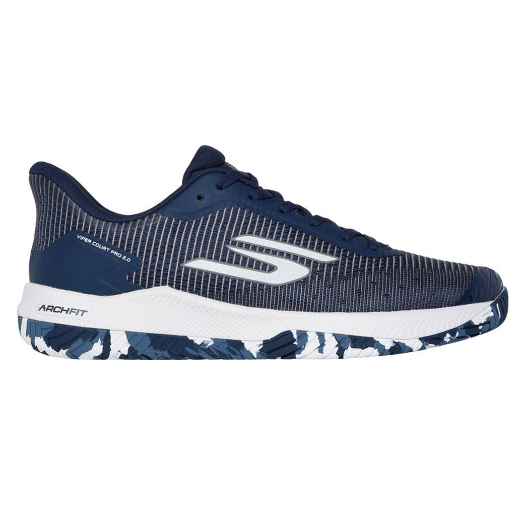 Skechers Men's Viper Court Pro 2.0 Pickleball Shoes (NVY) 246109 (NRF 417) Questions & Answers