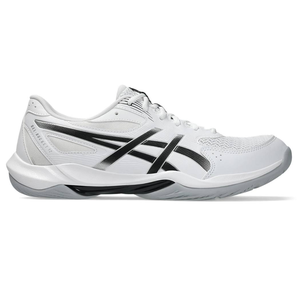 ASICS Gel-Rocket 12 (2E) (Wide) Men's Indoor Shoes (1071A115.101) (White/Black) Questions & Answers