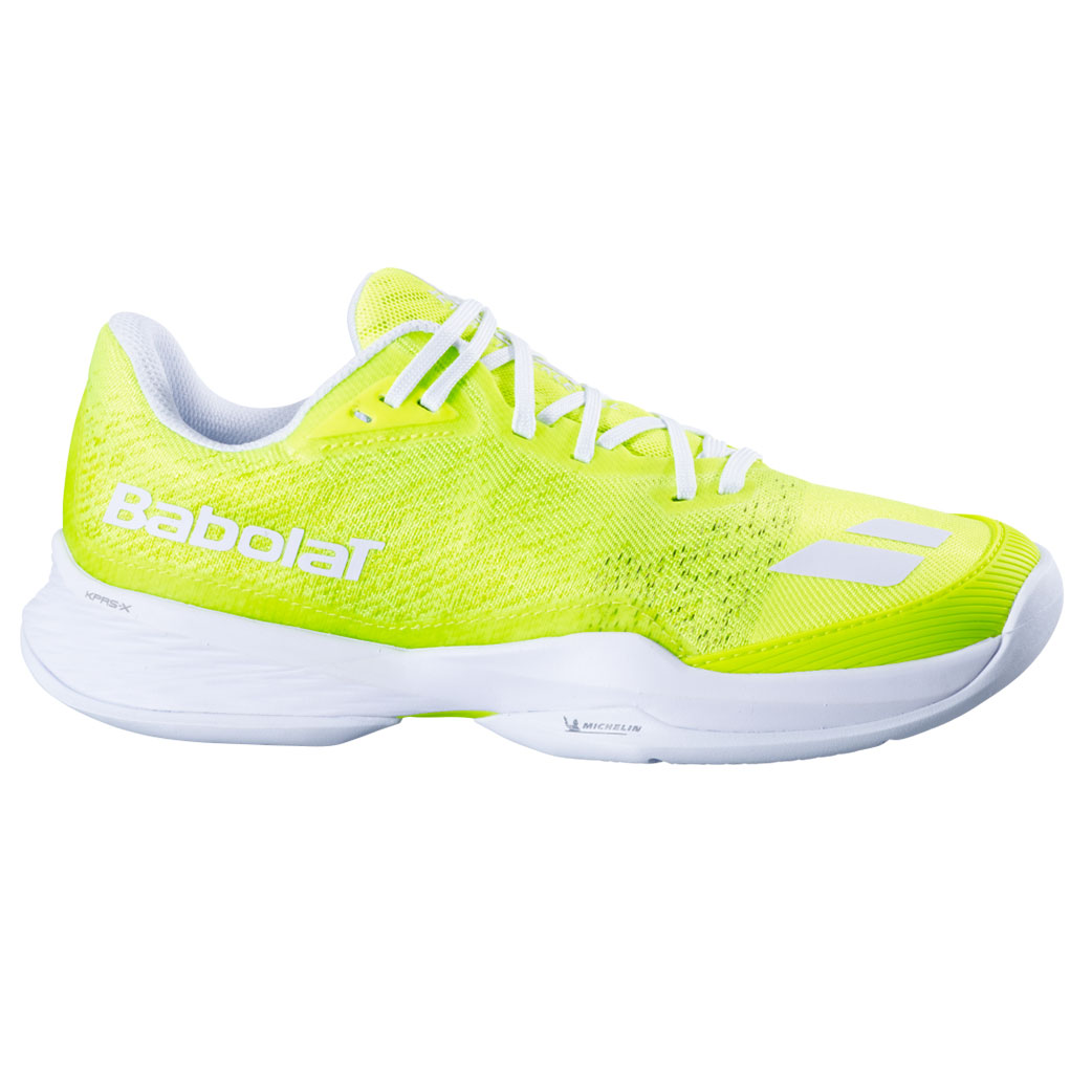 Babolat Jet Mach Women's Pickleball Yellow/Blue Shoes (3A1S25B933-7022) Questions & Answers