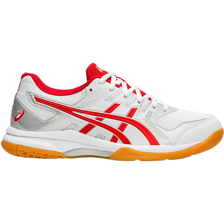 ASICS Rocket 9 Women's Indoor Shoe (White/Classic Red) (1072A034.101) Questions & Answers