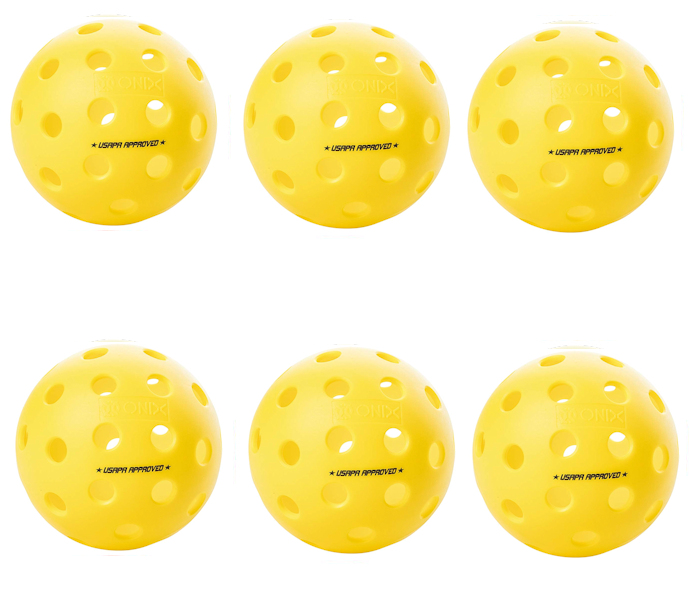 Onix Fuse G2 Outdoor Yellow Pickleball (6 Pack) Questions & Answers