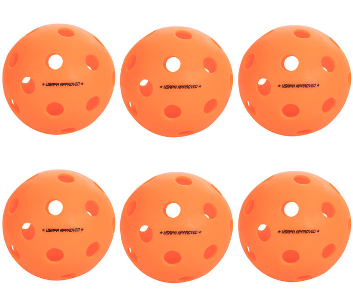 Onix Fuse Indoor Orange Pickleball (6 Pack) Questions & Answers