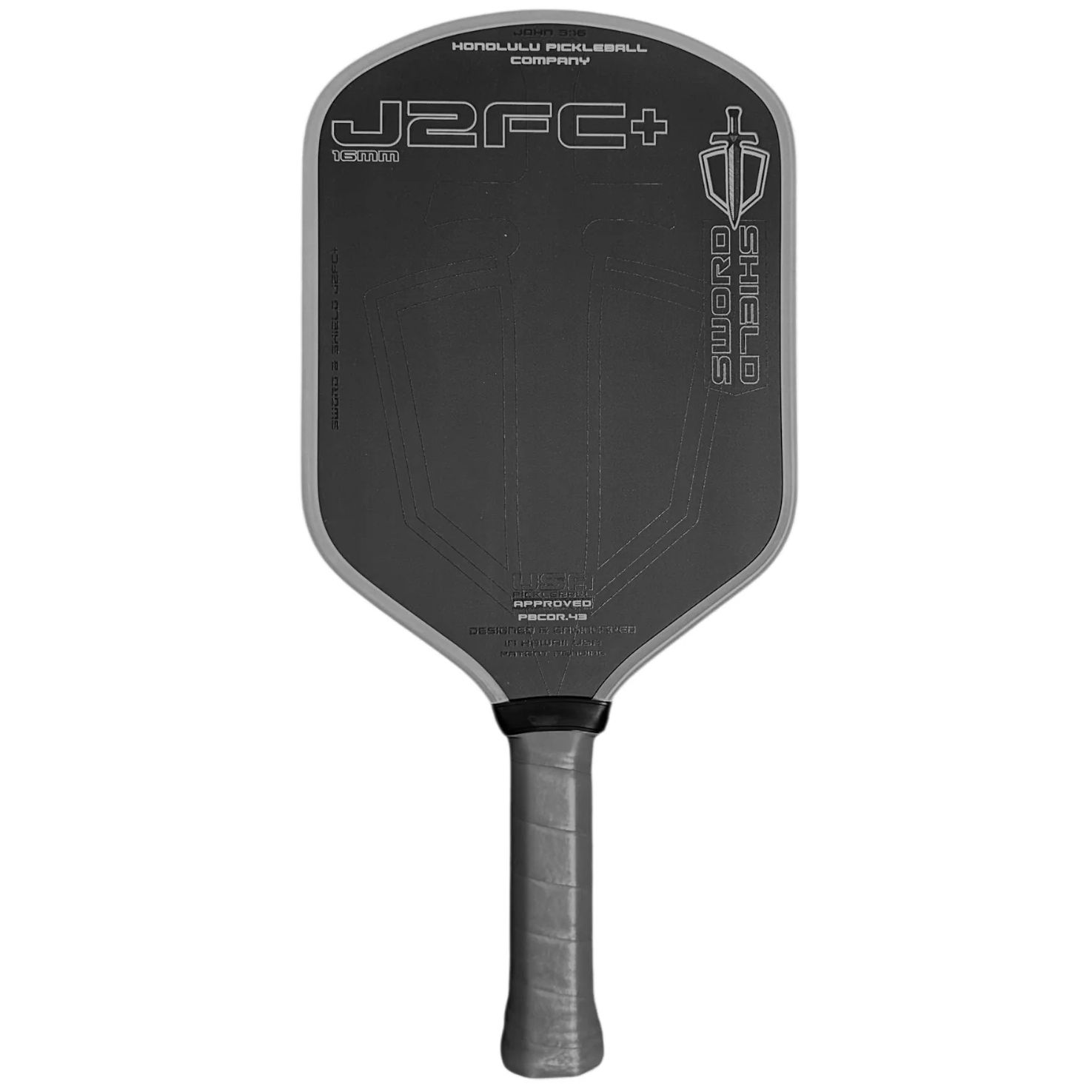 Honolulu Sword & Shield J2FC+ Pickleball Paddle Questions & Answers