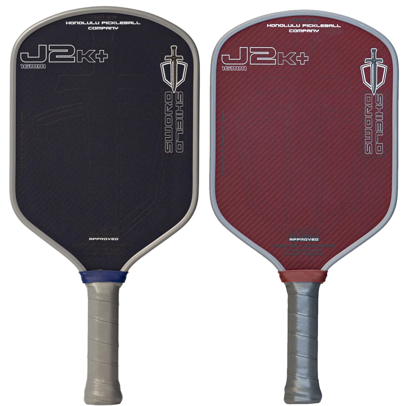 Just purchased a Honolulu Pickleball sword and shield paddle. Cannot remember who I ordered it from, but it is a de