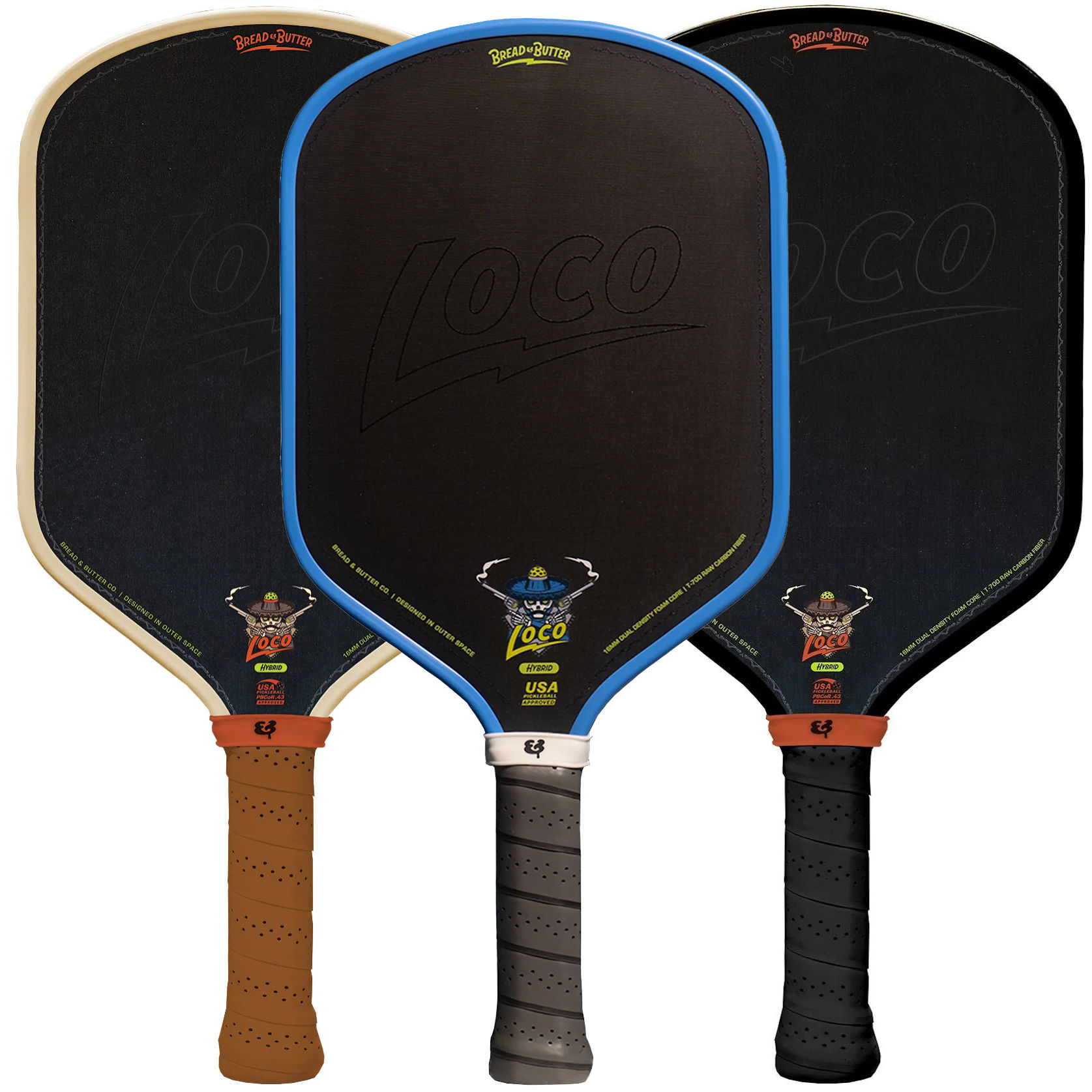 Bread & Butter Loco 16mm Hybrid Pickleball Paddle Questions & Answers