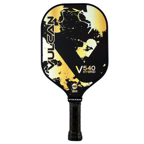 Vulcan V540 Hybrid (Gold Splatter) Pickleball Paddle Questions & Answers