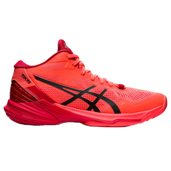 ASICS Sky Elite FF MT 2 (Mid) Men's Indoor Shoe (Sunrise Red/Eclipse Black) (1051A071.701) Questions & Answers