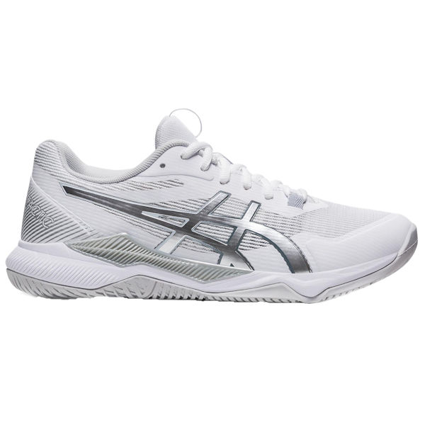 ASICS Gel-Tactic Women's Indoor Shoe (White/Pure Silver) (1072A070.101) Questions & Answers