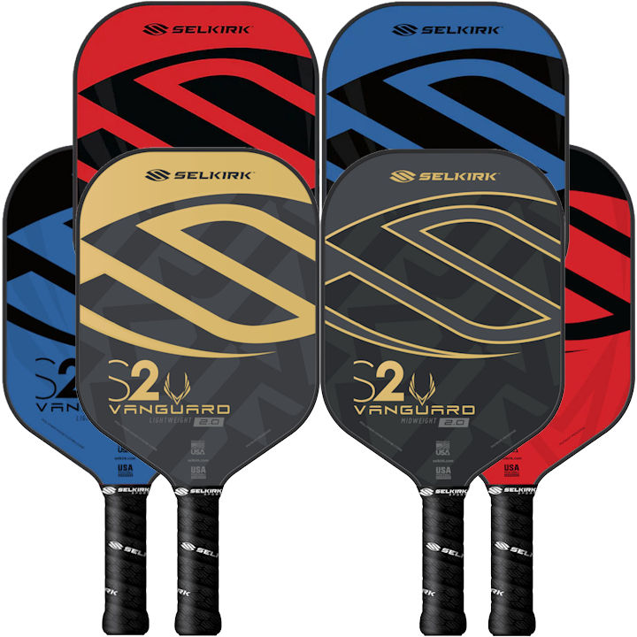 I play with a paddletek 7.8-8.4 currently.  Not sure if I should get the LW or MW for the Selkirk Vanguard 2.0.