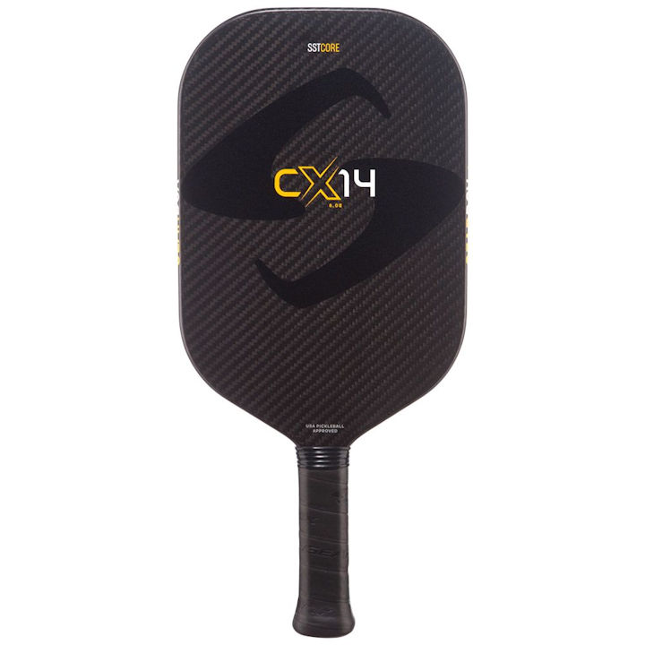 Difference between Gearbox CX14E - Orange - 8.0oz Pickleball Paddle and Gearbox CX14E Ultimate Power Elongated Pick