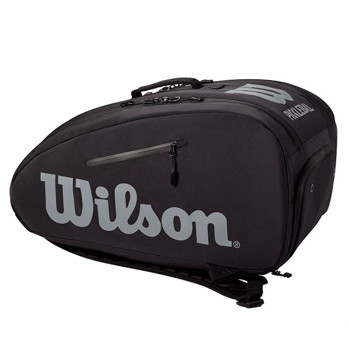 Wilson Super Tour Black/Charcoal Paddlepak Bag Questions & Answers