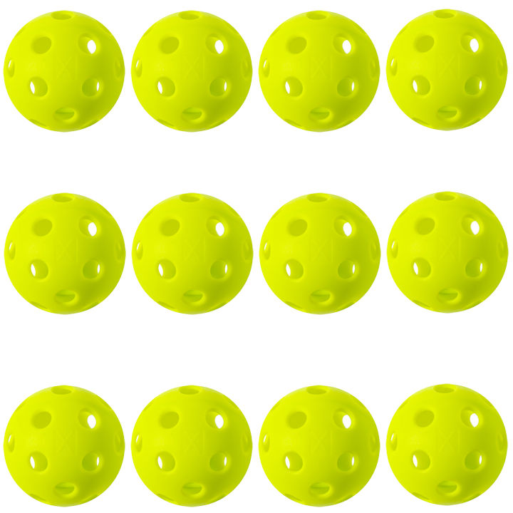 Franklin X-26 Indoor Lime Green Pickleball Dozen Questions & Answers