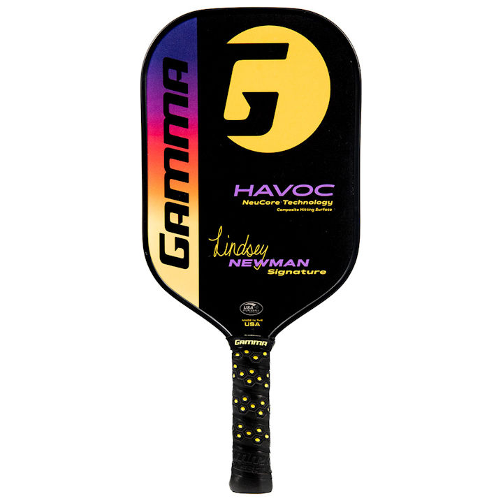 What is the grip width on the Lindsey Newman paddle?