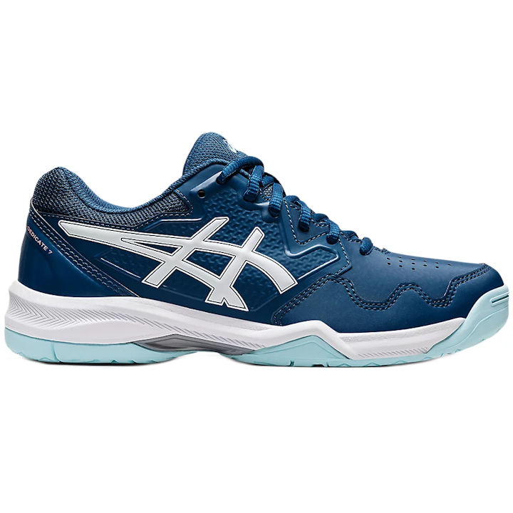 ASICS Gel-Dedicate 7 WOMEN'S OUTDOOR Shoes (Light Indigo/White) (1042A167.402) Questions & Answers