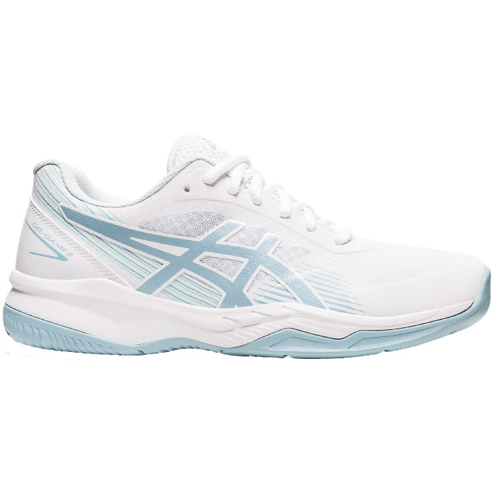 ASICS Gel-Game 8 WOMEN'S OUTDOOR Shoes (1042A152.106) (White/Smoke Blue) Questions & Answers