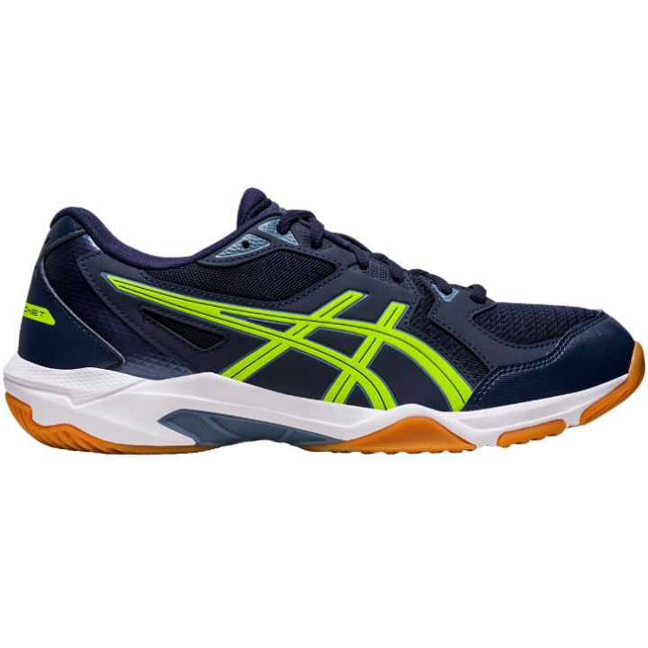 ASICS Gel-Rocket 10 Men's (WIDE) (EE) INDOOR Shoe (Midnight/Hazard Green) (1071A081.408) Questions & Answers