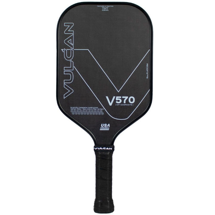 Vulcan V570 CF2 (Black) Pickleball Paddle Questions & Answers