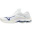 Mizuno Men's Wave Lightning Z6 INDOOR Shoes (White/Navy) (430281.0051)