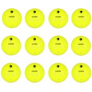 Gamma Chuck Outdoor Yellow Pickleball (12 Pack)