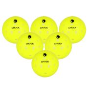 Gamma Chuck Outdoor Yellow Pickleball (6 Pack)