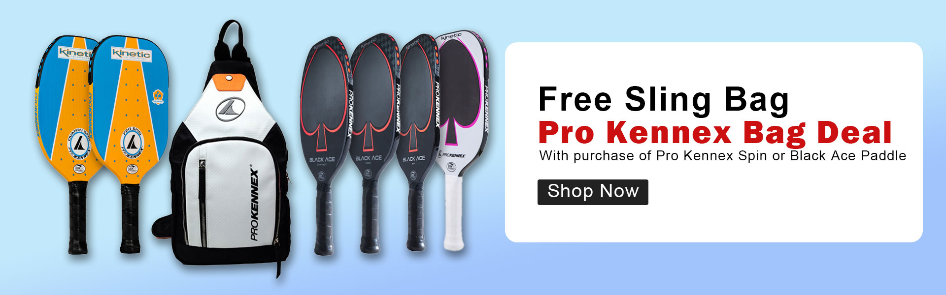 Free PK Sling bag with purchase of select paddles