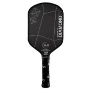 Six Zero Double Black Diamond Elongated Pickleball Paddle (USED)
