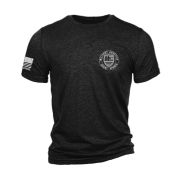 MACS Charcoal/Black T-Shirt (TSTRI)