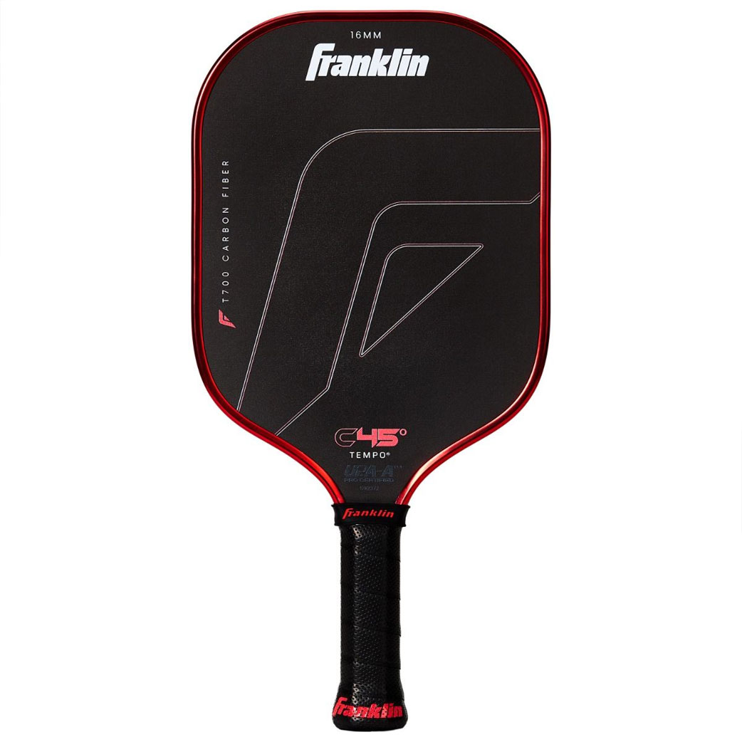 Franklin C45 Tempo 16mm (Red) Pickleball Paddle | Pickleball Galaxy