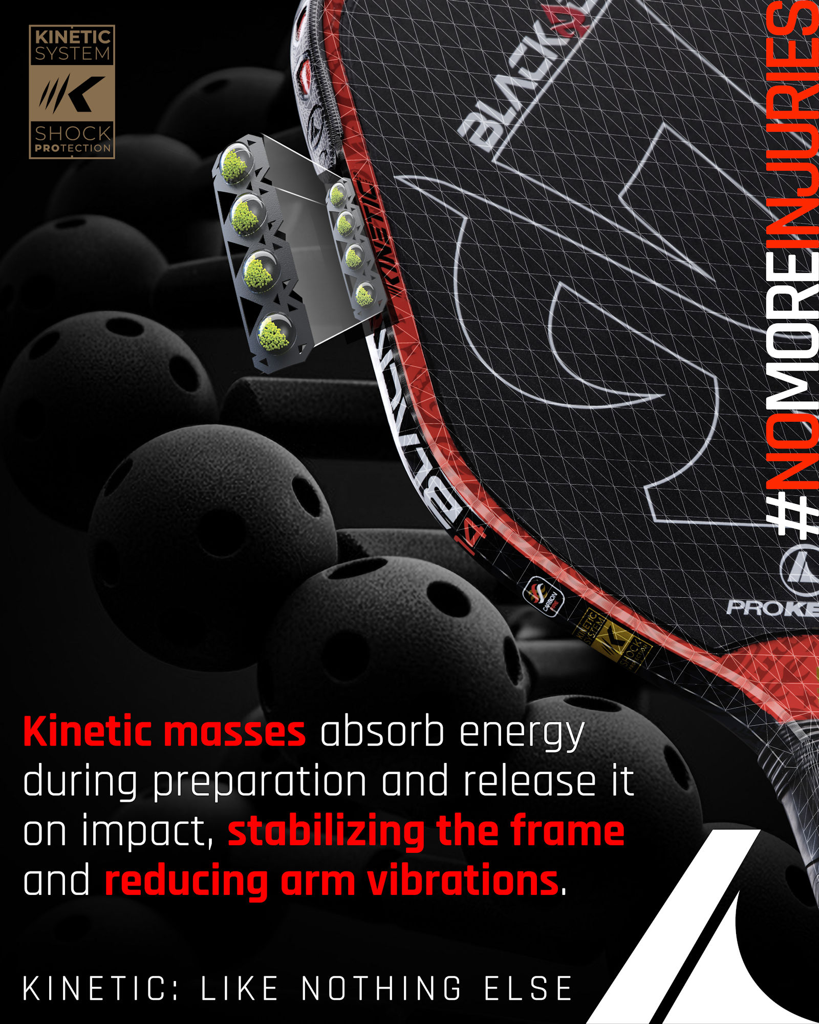 Pro Kennex Black Ace Avenger LG 11 (Pink) Pickleball Paddle (PKL