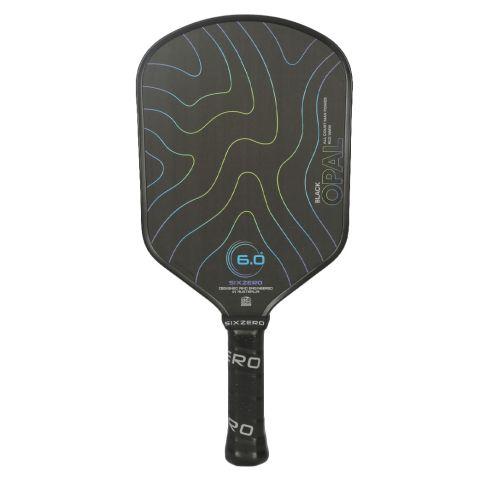 Six Zero Black Opal Pickleball Paddle | Pickleball Galaxy