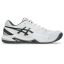 ASICS Gel-Dedicate 8 Men's Outdoor Pickleball Shoes (1041A409.105) (White/Gunmetal)