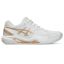 ASICS Gel-Dedicate 8 Women's Outdoor Pickleball Shoes (1042A236.105) (White/Champagne)