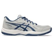 ASICS UpCourt 6 Men's Indoor Shoes (1071A126.020) (Oyster Grey/Midnight Blue)