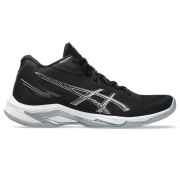 ASICS Netburner Ballistic FF MT 4 (MID) Women's Indoor Shoes (1052A084.001) (Black/White)