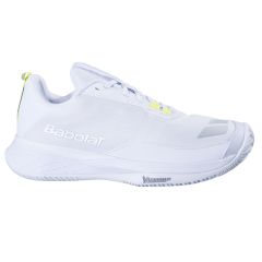 Babolat SFX Evo Women's Pickleball White/Silver Shoes (3A1S25A953-1019)