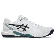ASICS Gel-Dedicate 9 Men's Outdoor Court Shoes (1041A543.101) (White/Midnight)