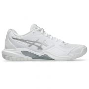 ASICS Gel-Dedicate 9 Women's Outdoor Court Shoes (1042A316.101) (White/Pure Silver)