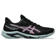 ASICS Netburner Ballistic FF 4 Men's Indoor Court Shoes (1051A088.002) (Black/Bubble Gum)