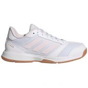 Adidas Ligra 8 Women's Indoor Court Shoes (KK2040) (FTWWHT/DISPIN/GOLDMT)