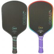 Six Zero Coral PRO Hybrid Pickleball Paddle