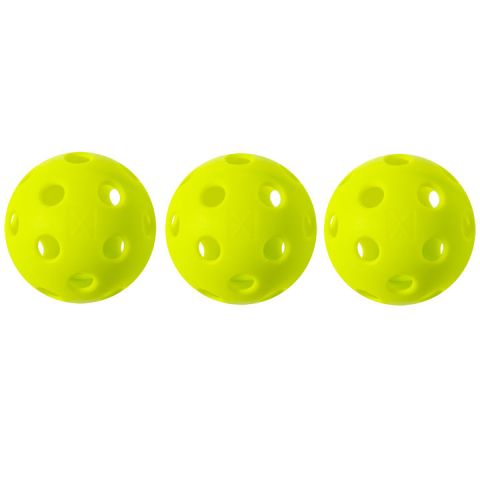 Franklin X-26 Indoor Lime Green Pickleball 3 Pack | Pickleball Galaxy