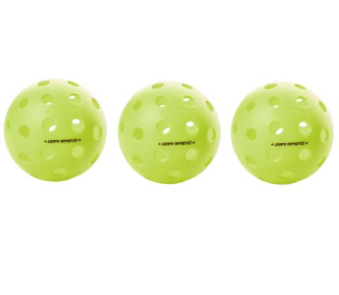 3 Onix Fuse G2 Outdoor Pickleball Balls  Meets USAPA Pack of 3 Neon Green 