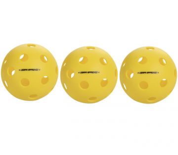 Onix Fuse Indoor Yellow Pickleball (3 Pack)